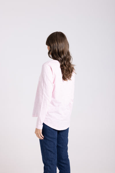 3027 v-neck long sleeve
