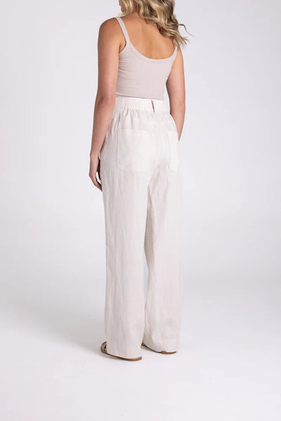 wide leg linen pant