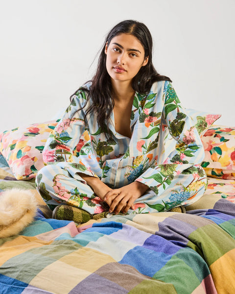 bouquet beauty stripe pyjama set