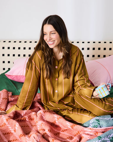 tapenade delight cotton pyjama set
