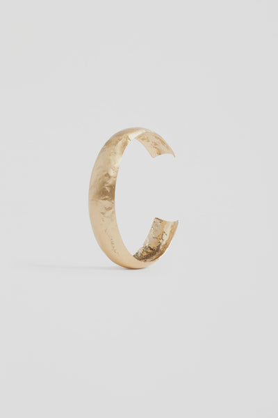 ELK gild thin cuff bangle