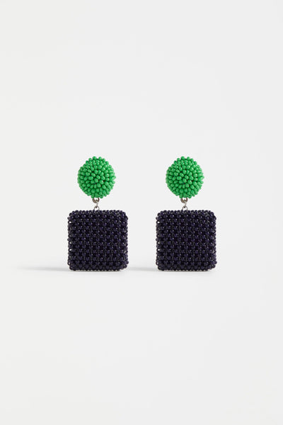 gara long drop earrings