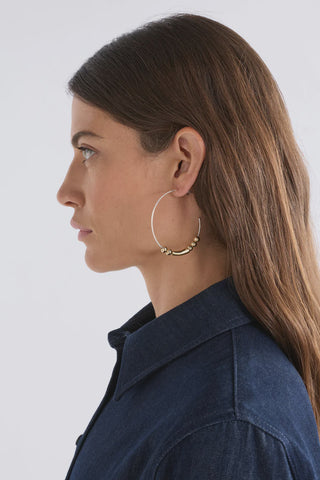 ELK - enna large hoop earring