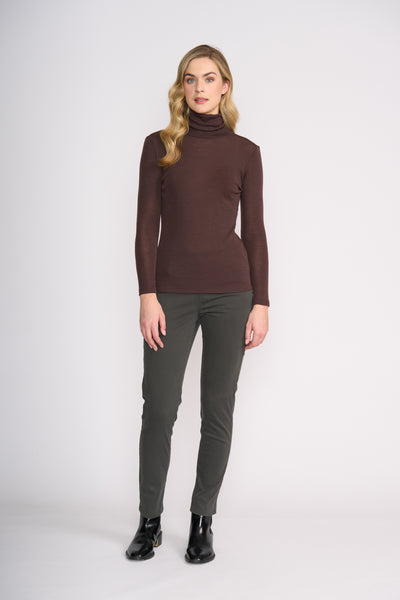FO4171 fine merino polo neck