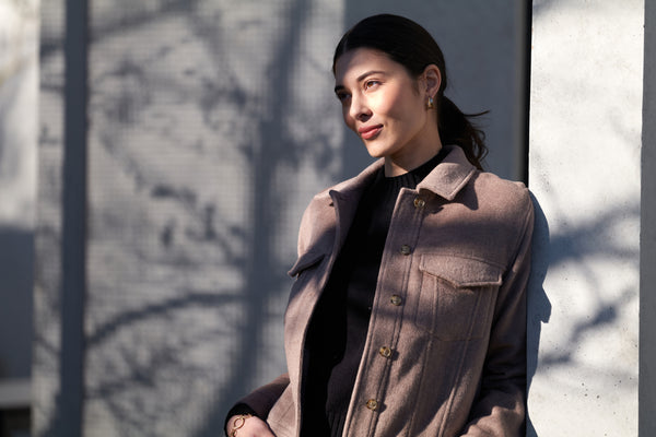 FO8118 wool monty jacket