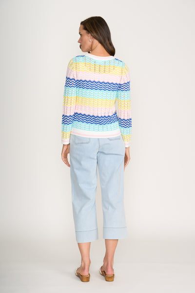 FO8183 jean queen crop