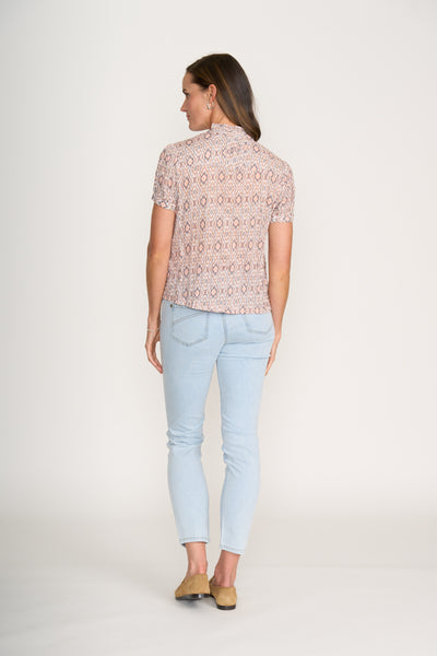 FO8214 ultimate crush cap sleeve shirt