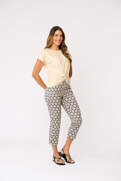 FO4901P 7/8 fuss free taper pant