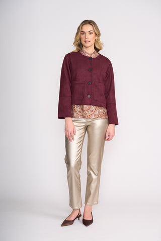 FO8392 looking suede jacket
