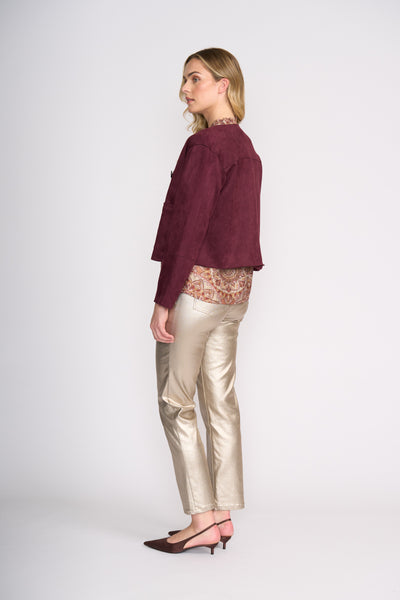 FO8392 looking suede jacket