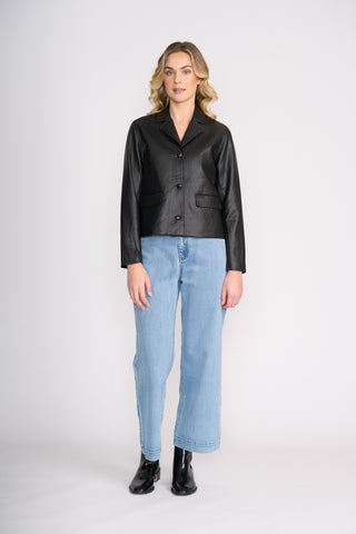 FO8482 faux real jacket