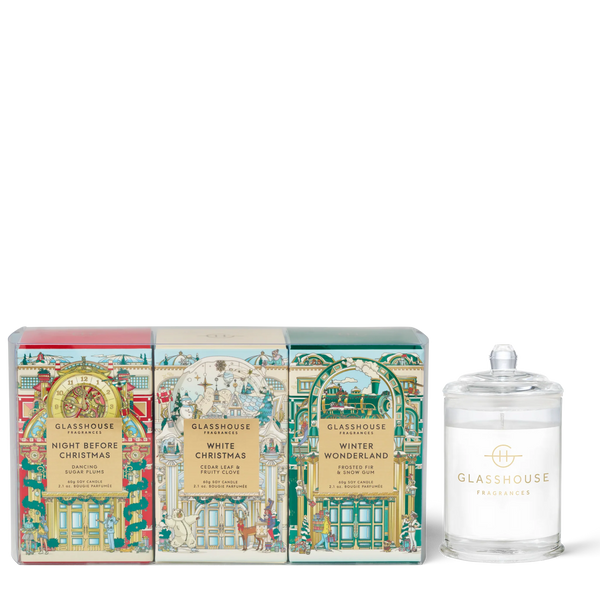 GH XMAS 25 60g christmas trio candle