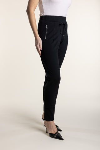 2758 ponte panelled legging