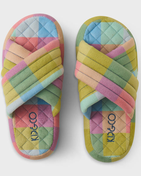 florida tartan slipper