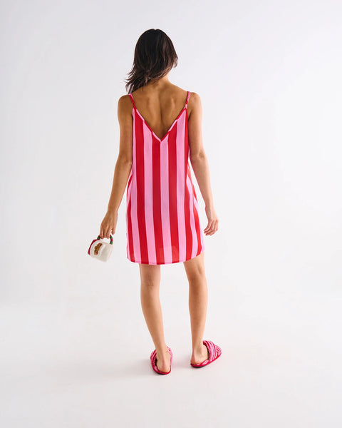 santa baby satin cami nightie