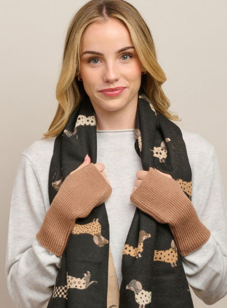 fingerless mittens
