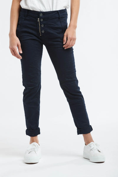 button jean
