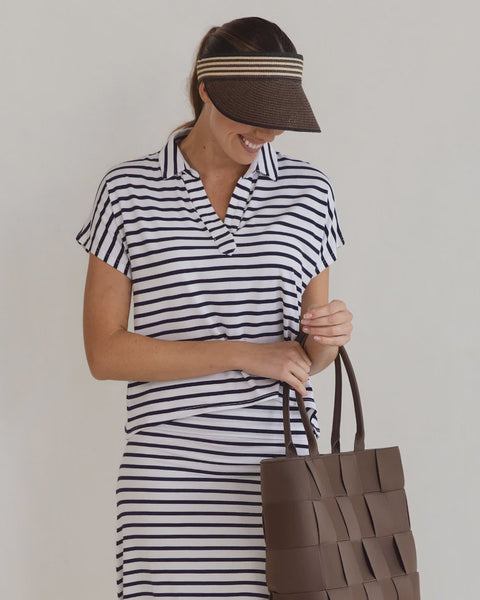 rush short sleeve collared polo