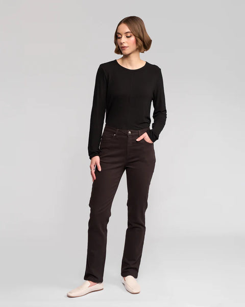 slim knit jean