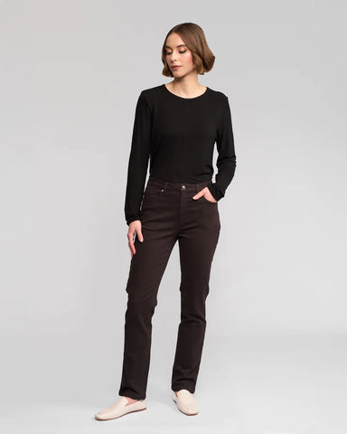 slim knit jean