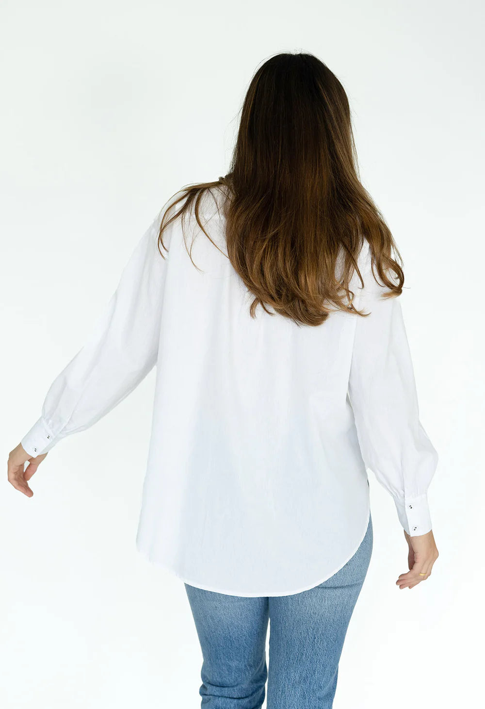 Cotton On STAPLE SCOOP NECK - Long sleeved top - white - Zalando