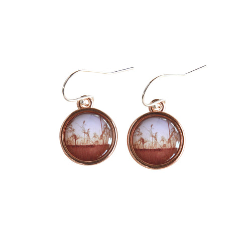 Dusk drop earring